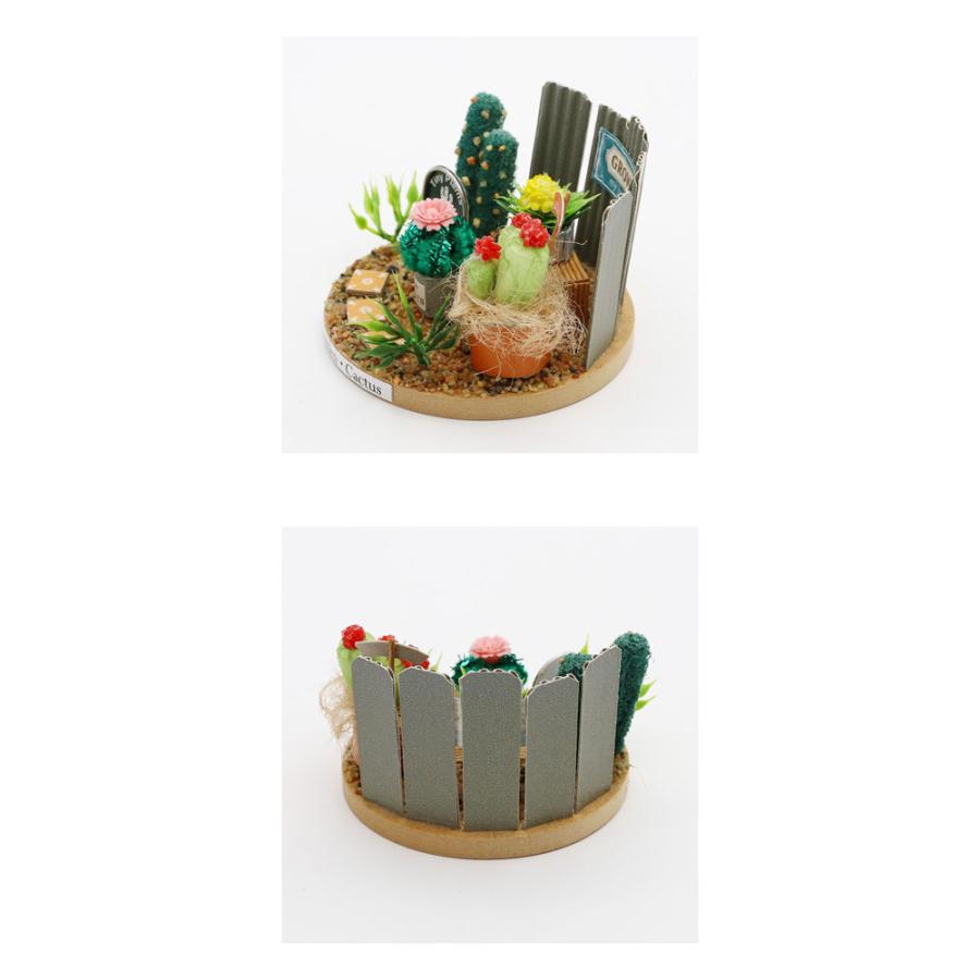 ビリーの手作りドールハウスキット ミニミニガーデン / CACTUS