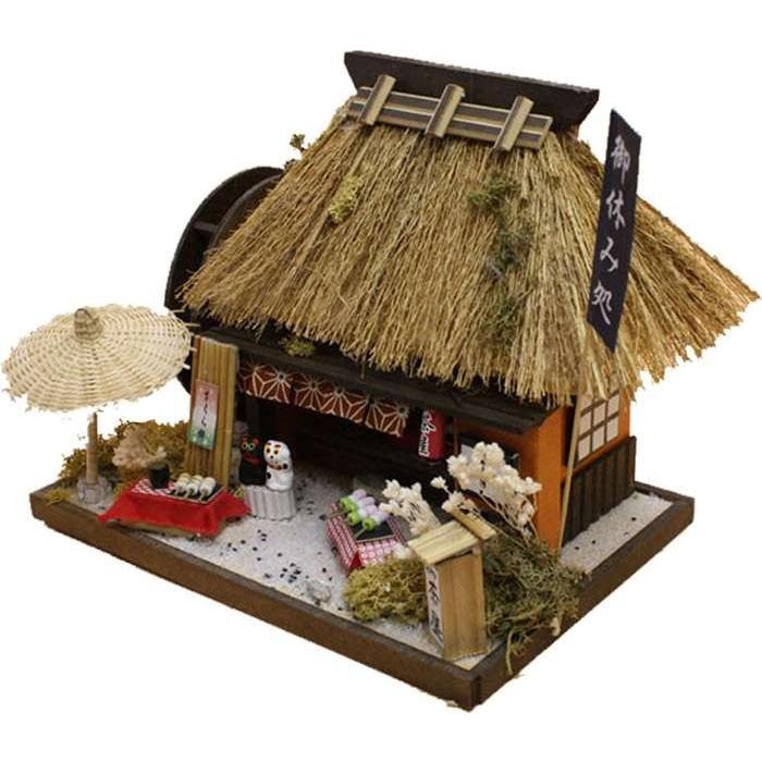 送料無料！ ビリーの手作りドールハウスキット 茅葺きハウスキット