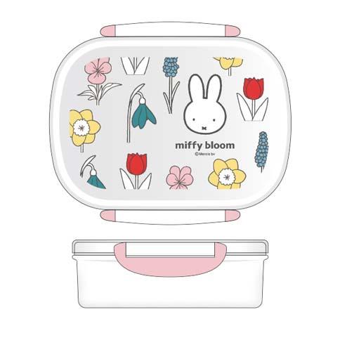 【GWセール】ミッフィー 弁当箱 2個＋ランチクロスセット miffy ミッフィー お弁当箱 ランチボックス 270ml 花柄 BS26-43