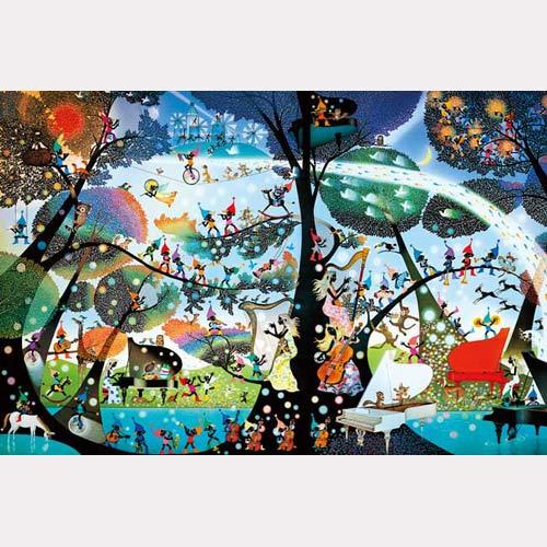 ジグソーパズル 1000ピース 藤城清治 こびとの楽園 1000-848