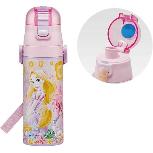ディズニー ラプンツェル 25 水筒 ロック付きワンプッシュダイレクト