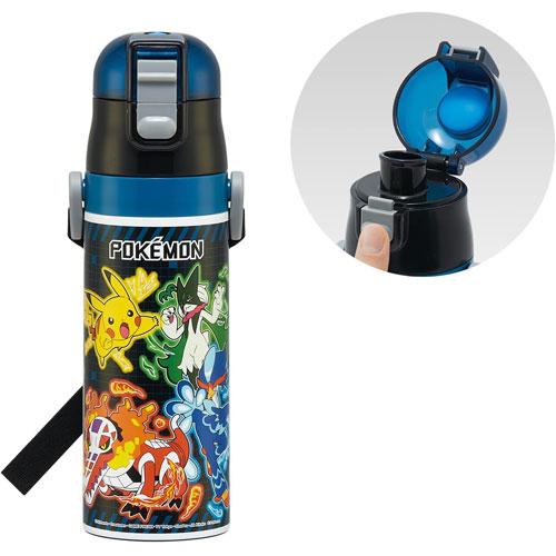新品品薄　ロック付きワンプッシュ　ダイレクトボトル　ポケットモンスターXY ポケットモンスター ポケモン 25 水筒 ロック付きワンプッシュ