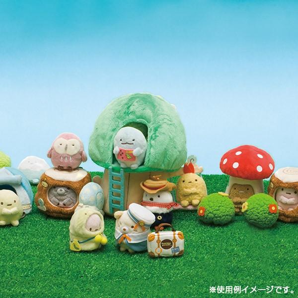 すみっコぐらし　すみっコぐらし学園　シーンぬいぐるみ すみっコぐらし シーンぬいぐるみ 木のおうち MR96801 : ユウセイ堂2号