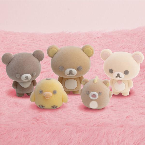 リラックマ がおもふフィギュアセット リラックマのきょうりゅうごっこ