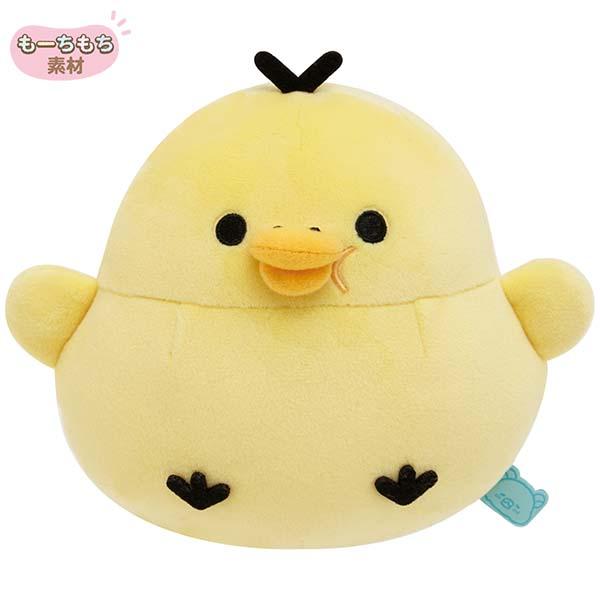 キイロイトリ　みんなでまんぷくまくまく　ぶらさげぬいぐるみ　キディランド限定 リラックマ まんぷくコロコロぬいぐるみ キイロイトリ・みんなで