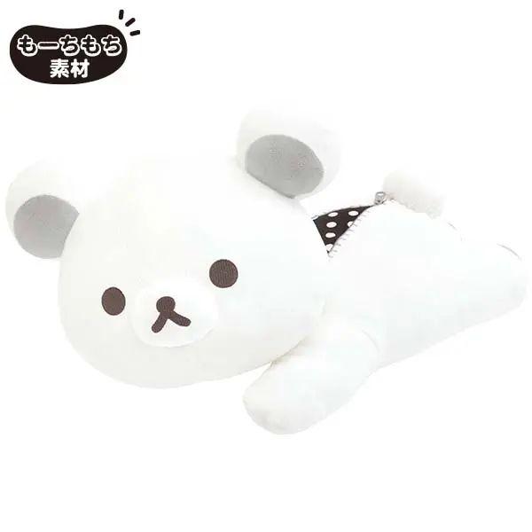 リラックマ もーちもちうつぶせぬいぐるみ BASIC RILAKKUMA MONOCHROME