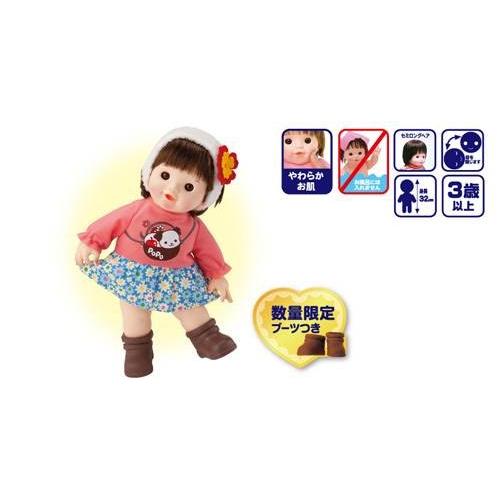 ぷにゅぷにゅお肌の女の子ぽぽちゃん ぽぽちゃん お人形 やわらかお肌の女の子だもんぽぽちゃん お花の
