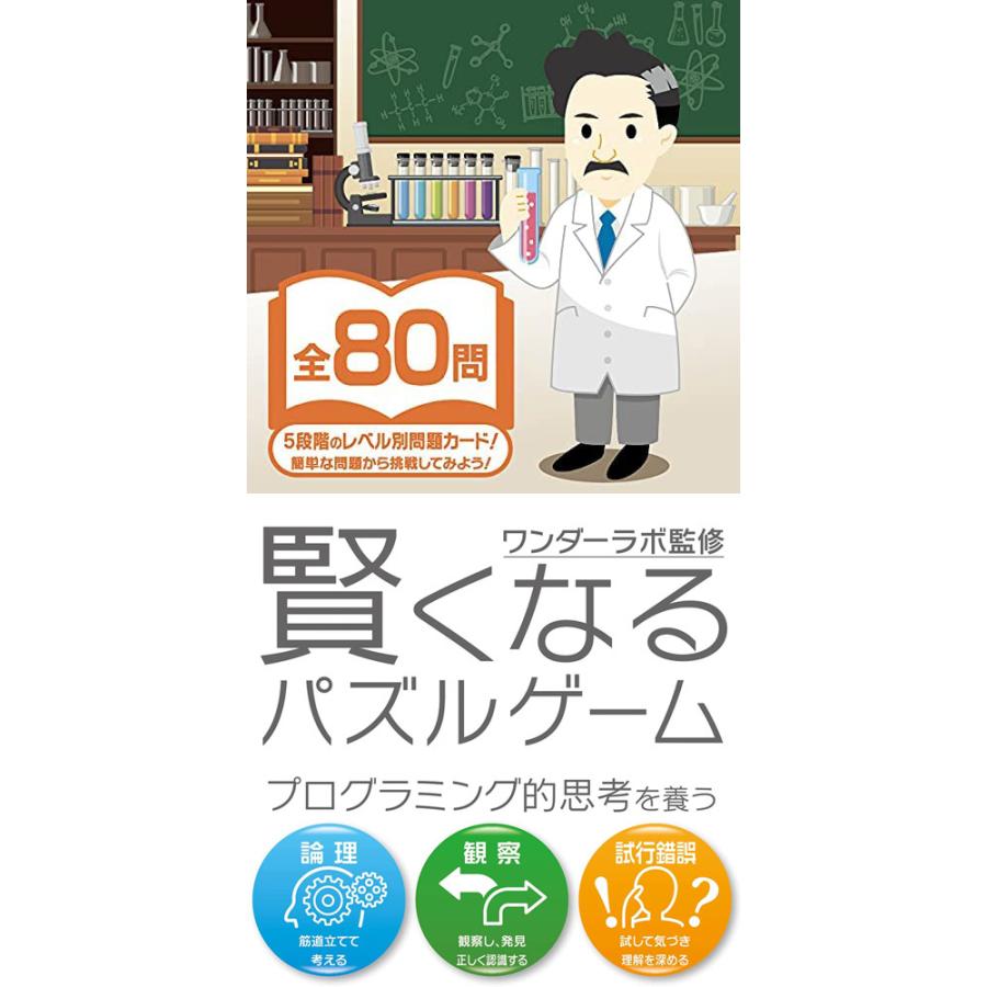 ロジカルニュートン 野口英世の研究 賢くなるパズルゲーム 4977513083690｜yousay-do-y｜03