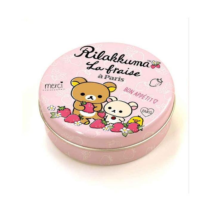 めも缶 キャラめもかん リラックマ パリのいちご [MK-073] : ユウセイ