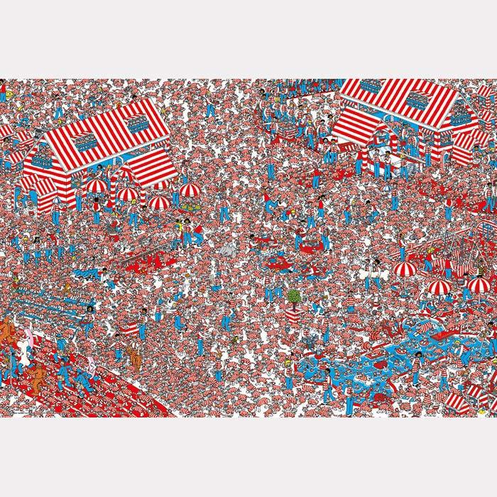 ジグソーパズル 1000マイクロピース ウォーリーをさがせ Where's Wally