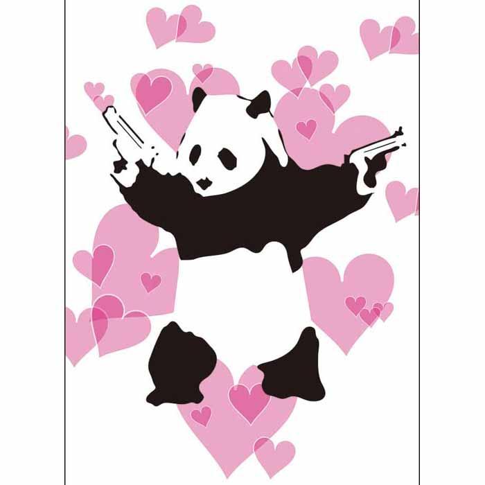 ジグソーパズル 300ピース バンクシー パンダ ガンズ 300-031