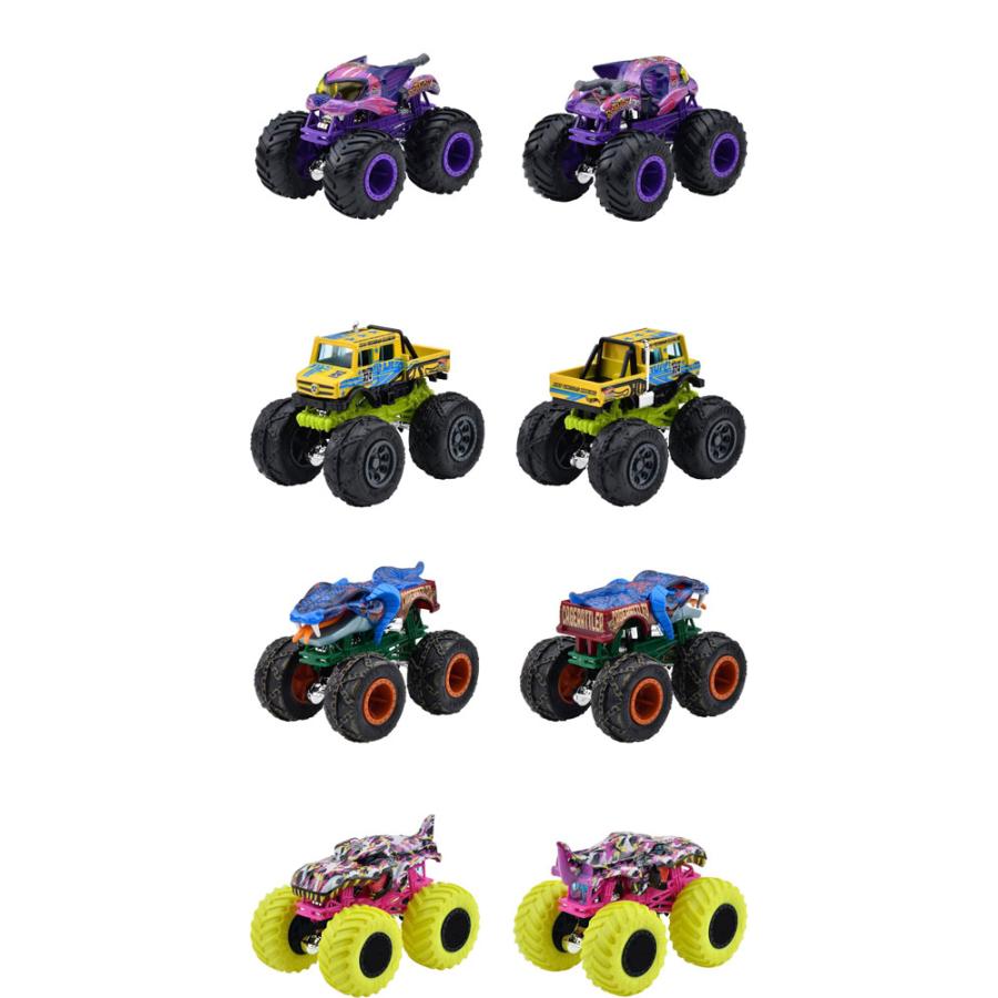 ホットウィール モンスタートラック 1:64アソート ミニカー8台 ホットウィール モンスタートラック 1:64アソート ミニカー8台