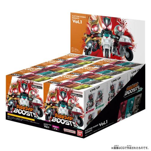J*i様 仮面ライダー カッとびライダー BOOST!! Vol.1 フィギュア 送料無料 [1BOX=6個入り] カッとびライダーBOOST!! Vol.01 仮面