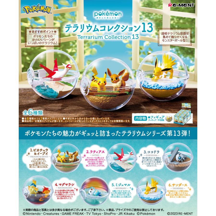 ポケモン テラリウム 6 コンプリート セット Box 送料無料 リーメント ポケットモンスター テラリウムコレクション13