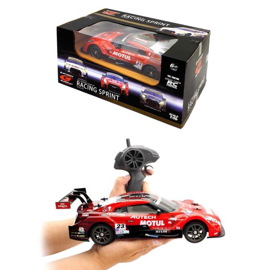 送料無料 ラジコンカー R/C 1/16 ドリフトレーシング MOTUL AUTECH GT