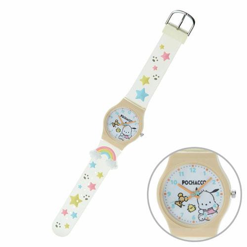 sanrio（サンリオ） 送料無料 ラバーウォッチ ポチャッコ 腕時計・透明