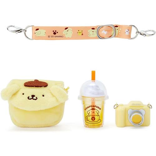 ポムポムプリン　ぴたっとふれんず　ミニポシェット sanrio（サンリオ） 送料無料 ポムポムプリン おでかけ小物セット