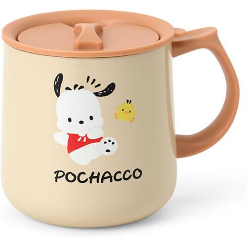 sanrio（サンリオ） 送料無料 蓋付きステンレスマグ ポチャッコ 360ml 