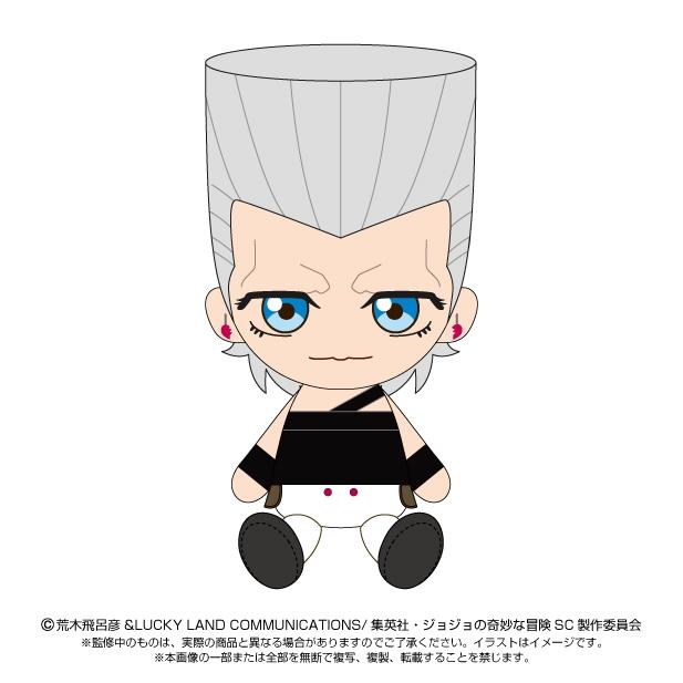 送料無料 TVアニメ ジョジョの奇妙な冒険 Chibiぬいぐるみ