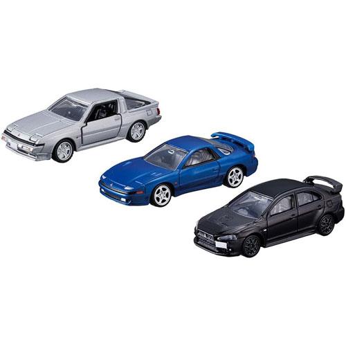 送料無料 トミカプレミアム MITSUBISHI SPORTS CARS 3 MODELS