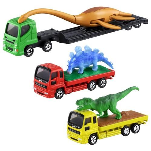 送料無料 トミカギフト はこんであそぼう!恐竜運搬車セット 4904810114017