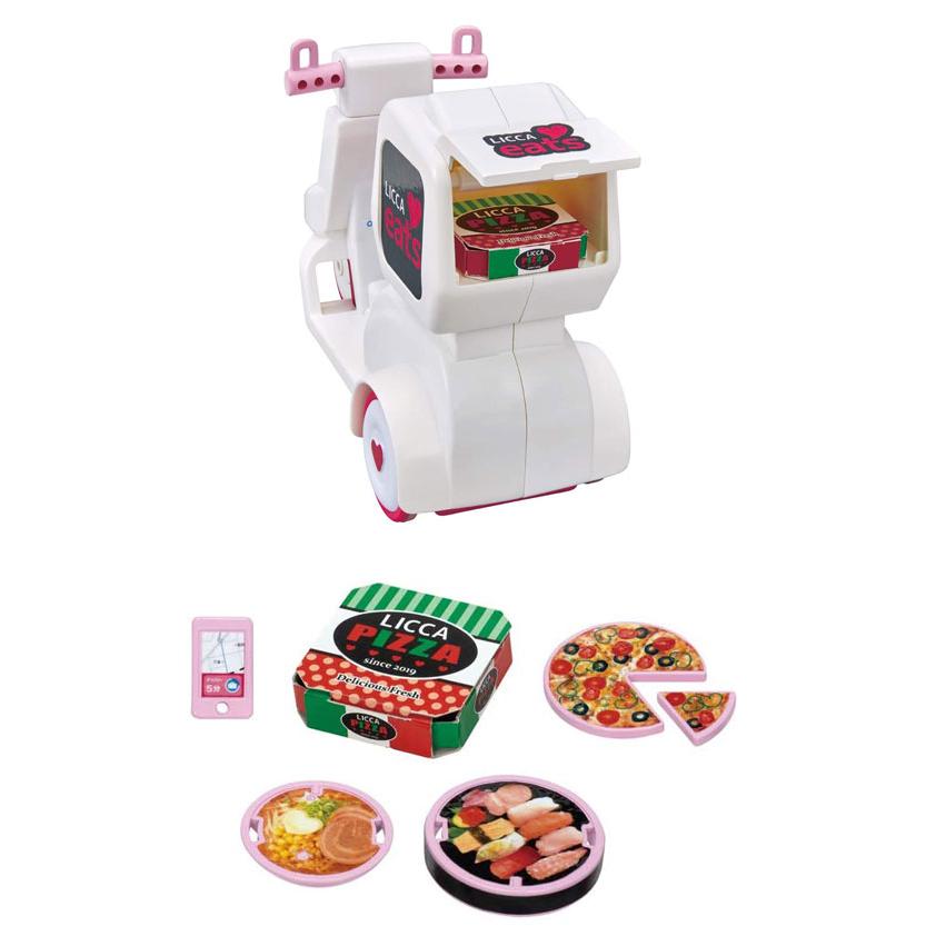 送料無料 リカちゃん リカちゃんイーツ おとどけスクーター