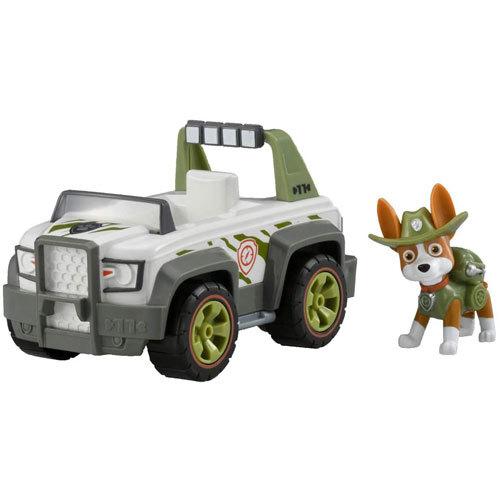 送料無料 パウ・パトロール ベーシックビークルフィギュア付き トラッカー ジャングルクルーザー 4904810173878