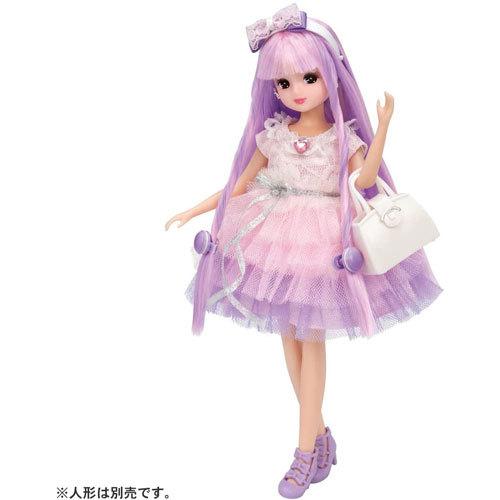 メール便送料無料 リカちゃん にじキュンカール ドレスセット ピンキー