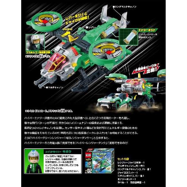 トミカ ハイパーシリーズ ハイパーグリーンレンジャー2号 レンジャージャイロ ユウセイ堂 Paypayモール店 通販 Paypayモール
