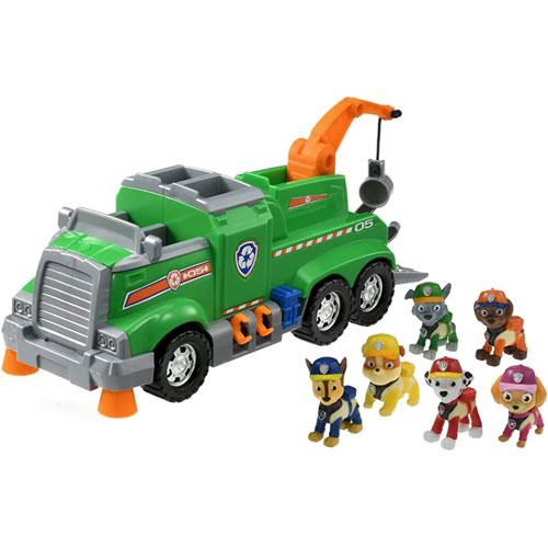 パウパトロール　アルティメットレスキュービーグル　6体付き 送料無料 パウパトロール アルティメット レスキュービークル ロッキー