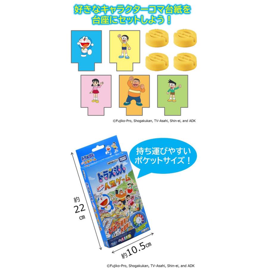 メール便送料無料 ドラえもん ポケット人生ゲーム ひみつ道具で大冒険