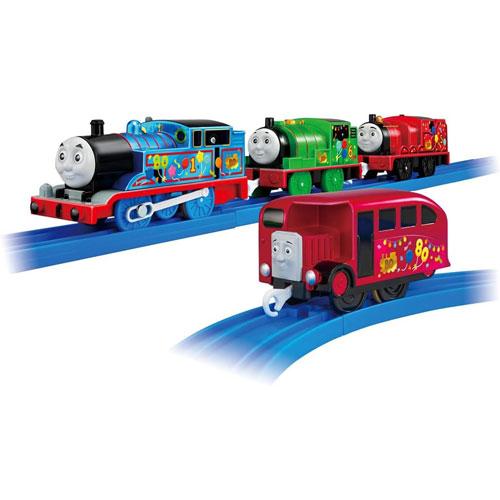 送料無料 プラレール きかんしゃトーマス原作出版80周年 キラキラの
