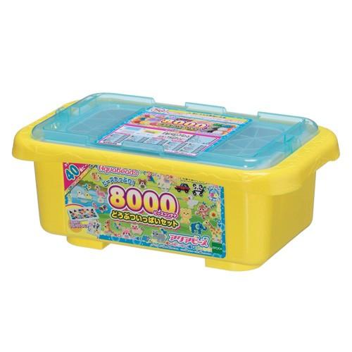 アクアビーズアート☆ 8000ビーズコンテナどうぶついっぱいセット AQ