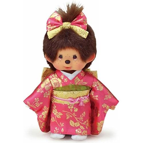 送料無料 モンチッチ ぬいぐるみ 振袖モンチッチ 女の子 Sサイズ