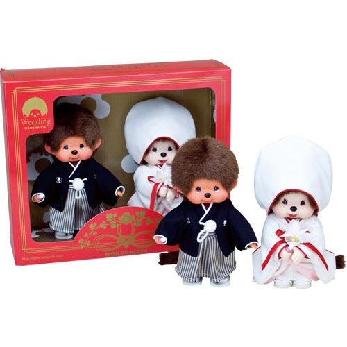 モンチッチ ぬいぐるみ 和装ウエディングセット : ユウセイ堂1号店