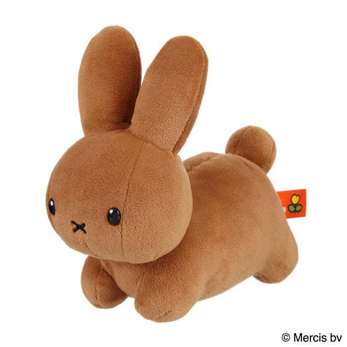 もにまるず　ディックブルーナ　うさぎ(ブラウン) 送料無料 ディックブルーナファミリー ぬいぐるみ うさぎ（Brown