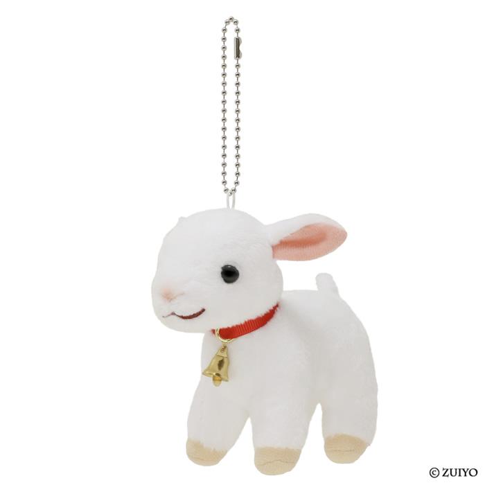 送料無料 アルプスの少女ハイジ ぬいぐるみ ユキちゃん マスコットキー