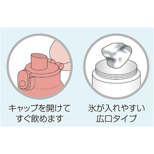 送料無料 miffy ミッフィー 水筒 直飲みワンタッチボトル ケーキ柄