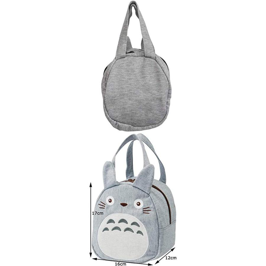 メール便送料無料 となりのトトロ 大トトロ・グレー スエット素材