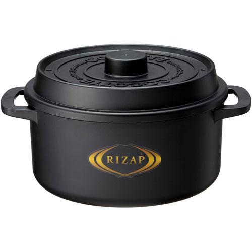 送料無料 ライザップ RIZAP共同開発 ココット風 電子レンジ 用 鍋 1.6L
