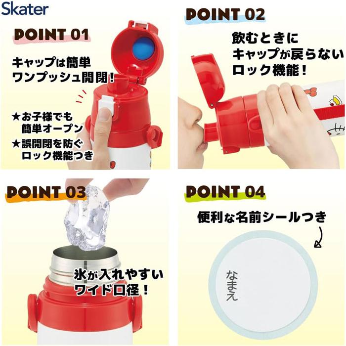在庫処分品! 送料無料 サンリオ ハローキティ うしろうしろ 水筒 2WAY