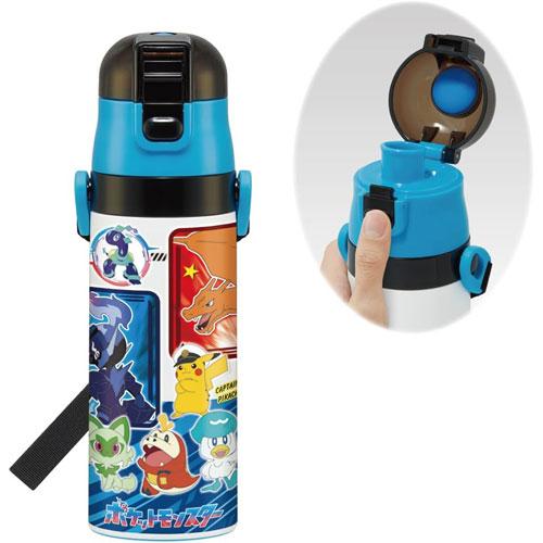 送料無料 ポケットモンスター 24 ポケモン 水筒 ロック付きワン