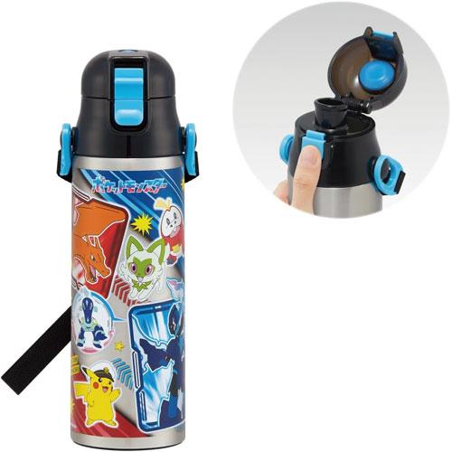 送料無料 ポケットモンスター 24 ポケモン 水筒 超軽量 ロック付きワン