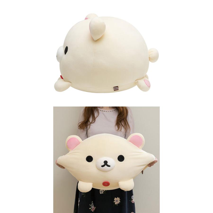 送料無料 リラックマ スーパーもーちもち大福クッション ぬいぐるみ