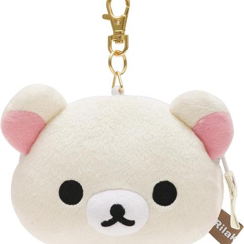 San-X（サンエックス） 送料無料 リラックマ 顔型ぬいぐるみ リール付