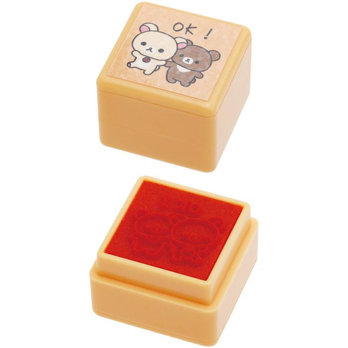 リラックマ ぽんぽんスタンプセット FT75401 : ユウセイ堂1号店 Yahoo