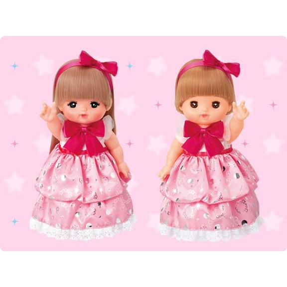 メルちゃん きせかえセット ピンクのキラキラドレス 人形 服