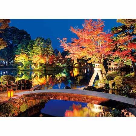 ジグソーパズル 500ピース 紅焔の兼六園 石川 05-1005 4979817060056