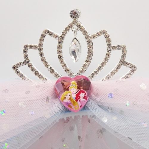 送料無料 ディズニープリンセス ティアラ ベール付カチューシャ ユウセイ堂1号店 Yahoo Shopping店 通販 Yahoo ショッピング