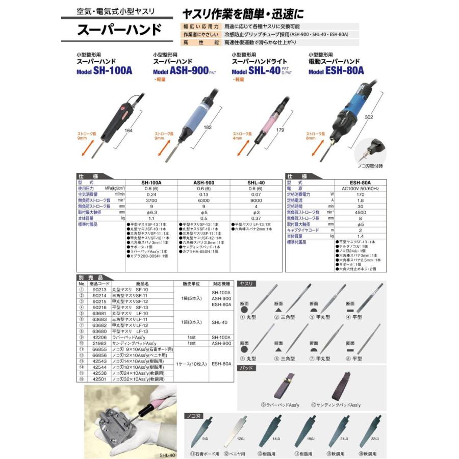 日東工器 日東工器(NITTO KOHKI) 電動式小型ヤスリ スーパー 日東工器 日東工器(NITTO KOHKI) 電動式小型ヤスリ スーパー